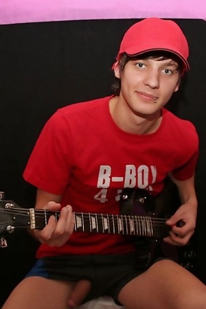 Hot EMO Gay Teen Boy Guitarist Dale